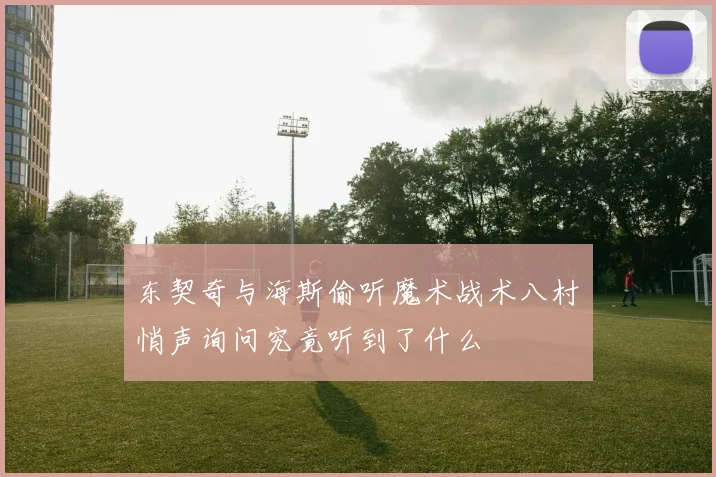 东契奇与海斯偷听魔术战术八村塁悄声询问究竟听到了什么